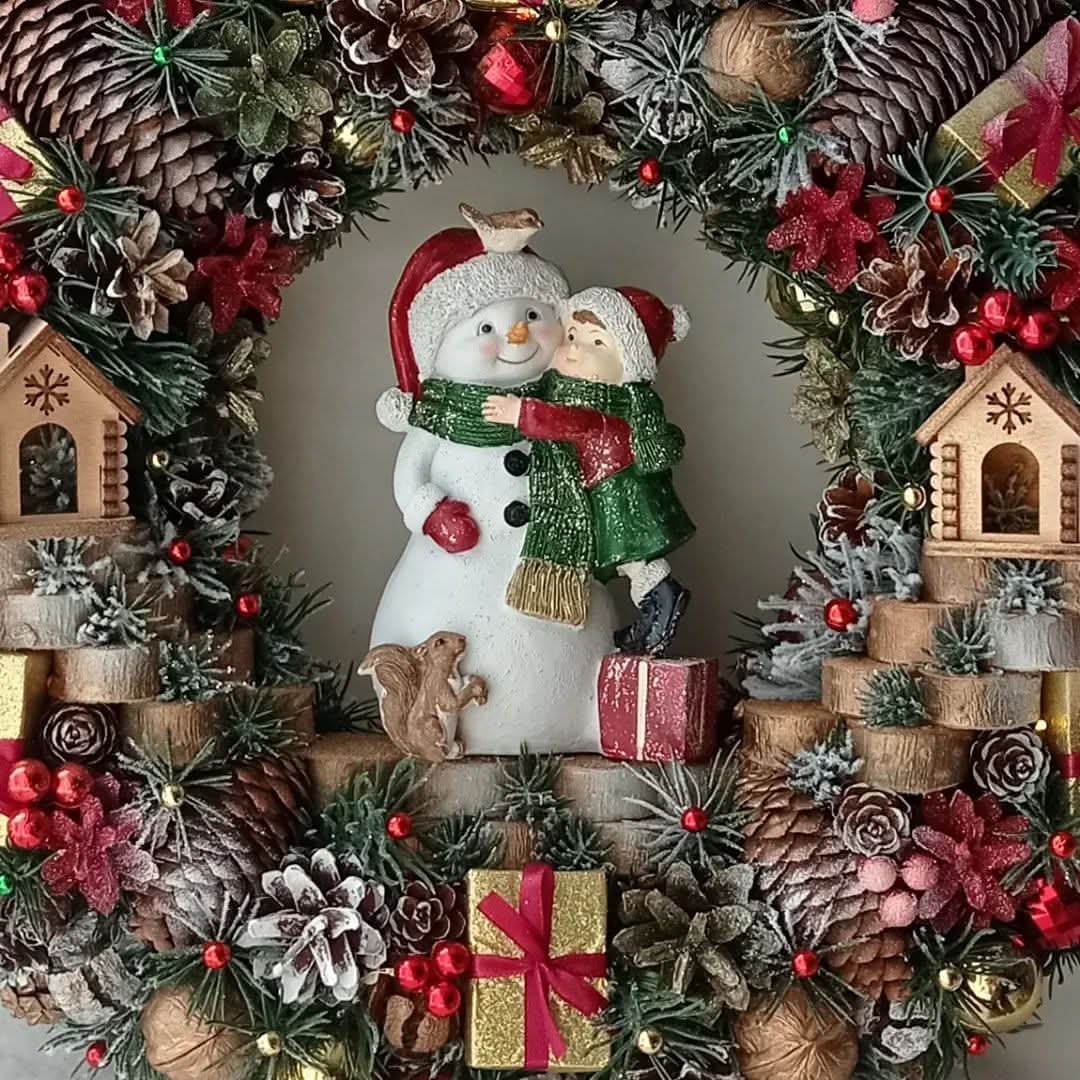 Guirlanda Decoração Natalina Luxo 70CM